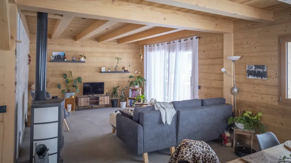 Intérieur chalet - aménagement