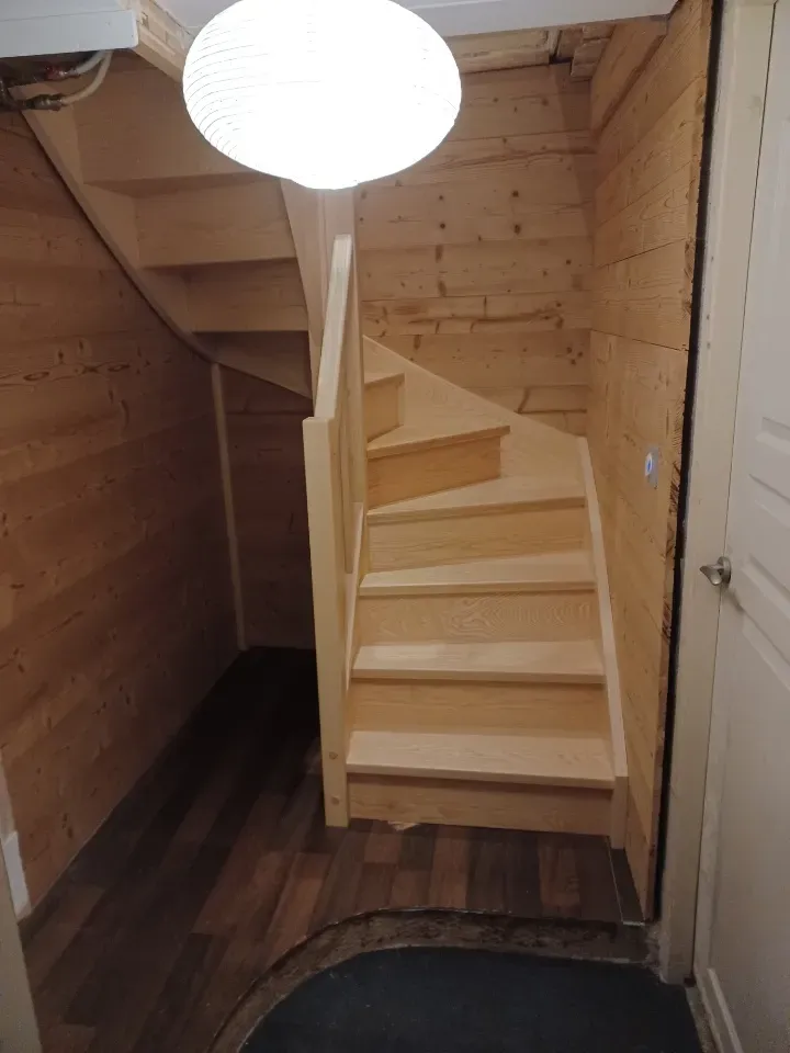 Escaliers en bois